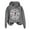 Grey, variant on Dance Like Like Rudolph Santa Love Jesus Hoodies for Women Christmas Christian Hooded Sweatshirt