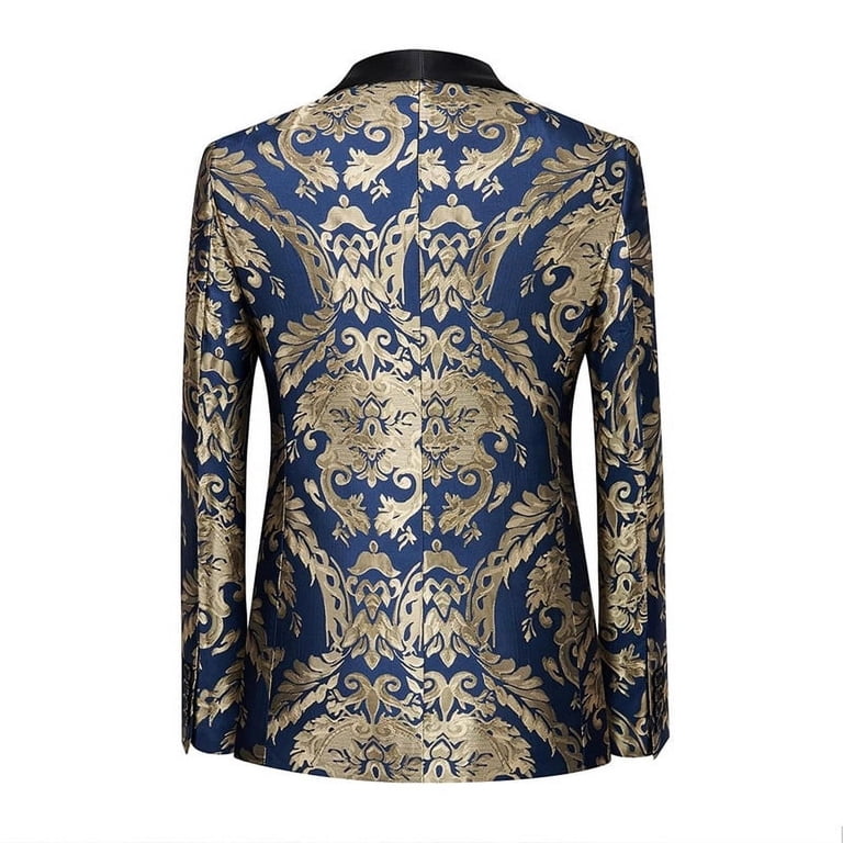 New Men Jacquard Suit 2 Piece Black / Blue / Red Fashion Men's Luxury Business Wedding Prom Party Dress Blazer Jacket and Pants (Blue A,Asian XXXK (EU L)) - Walmart.com New Men Jacquard Suit 2 Piece Black / Blue / Red Fashion Men's Luxury Business Wedding Prom Party Dress Blazer Jacket and Pants (Blue A,Asian XXXK (EU L)) - Walmart.com