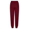 fatyb Joggers with Pockets Women's Solid Color High Waist Drawstring