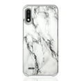 thumbnail image 5 of LG K22 Case, LG K32 Case, LG K22 Plus Case, Rosebono Slim Hybrid Shockproof Hard Cover Graphic Fashion Colorful Skin Cover Armor Case for LG K22/K22+ (White Marble), 5 of 5
