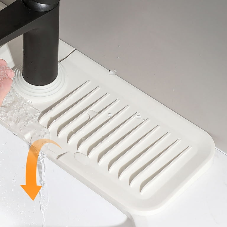 Kitchen Splash Protection Silicone Sink Splash Guard - Kitchen ...
