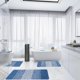 thumbnail image 4 of Juego de 4 Alfombras de Baño con Tapa de Inodoro En Forma de U | Alfombrillas de Ducha Antideslizantes de Microfibra Absorbente | Alfombras de Terciopelo Suave Lavables a Máquina En Gris, Marrón y Az, 4 of 7