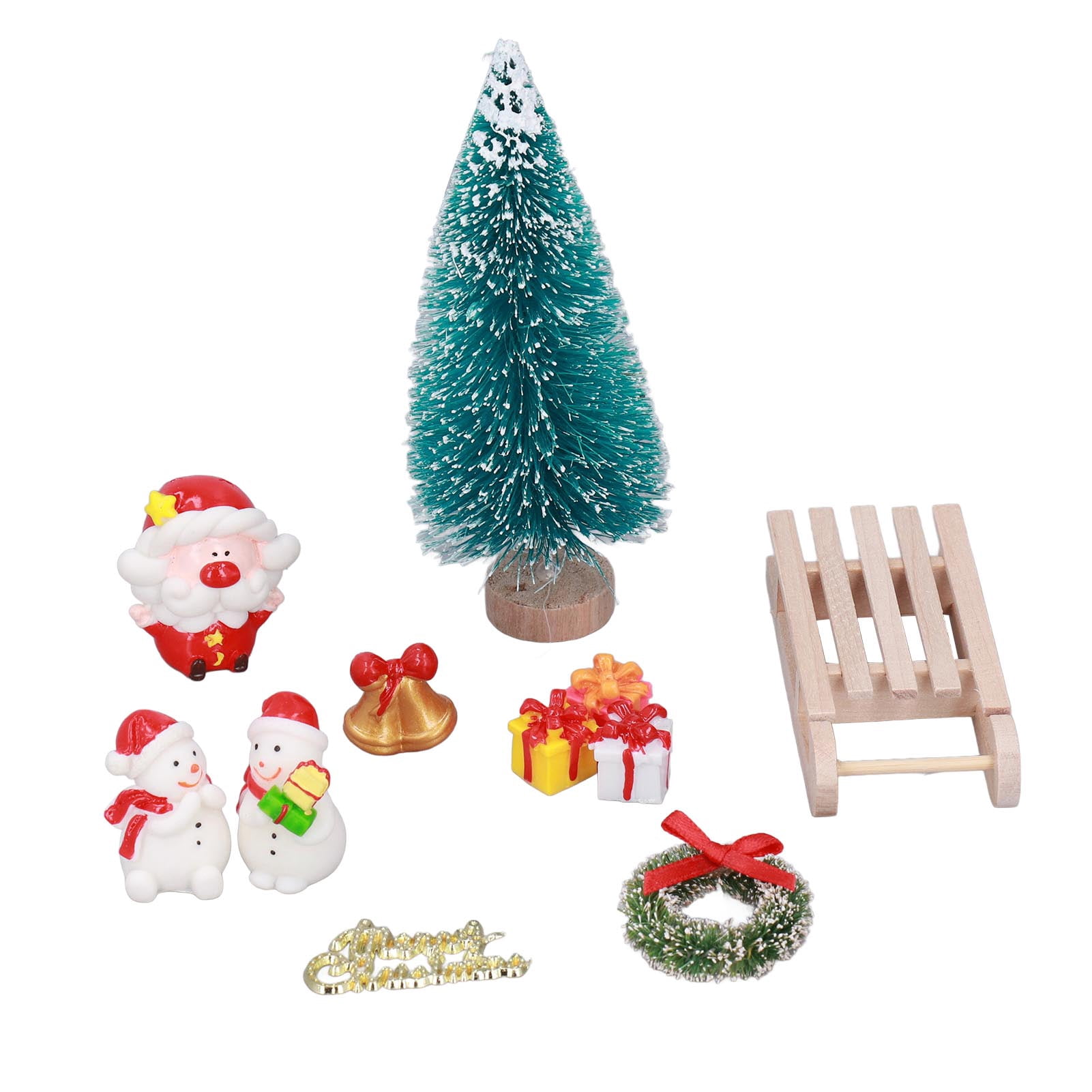 Miniature Natalizie Per Casa Delle Bambole – Set Decorazioni Invernali - Foto 3