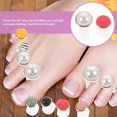 thumbnail image 2 of BRIGHTFUFU Separadores de dedos de pedicura de 16 piezas Separadores de dedos de esmalte de uñas Separadores de dedos de silicona para mujeres, 2 of 7