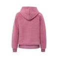 thumbnail image 3 of MV Sport W25122 Starla Sherpa Pullover-Dusk Orchid - DSK-L, 3 of 4
