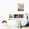 thumbnail image 6 of Transform Your Home with our Coastal Room Decor 12X16 inch Vintage Nautical Painting, Modern Beach Bathroom Accessories, Wall Art of Ocean Sea Canvas., 6 of 7