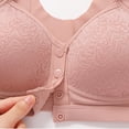 thumbnail image 4 of Ropa Interior Transpirable para las Mujeres Encaje sin Bordes Reunido Delgado Cómodo Diario Sujetador, Sujetadores Cómodos para las Mujeres, 4 of 8