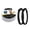 Black, variant on JUELEO 2-Pack Adjustable Fl`ea and Ti`ck Collars for Cats, One Size Fits Most Breeds, Waterproof