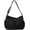 Black, variant on Trendy Canvas Crossbody Bags For Women Crescent Bag for Daily Use Travel Womens Sling Purse Large Tote Handbag College