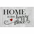thumbnail image 2 of Apache Mills BLE5 Fashionables Deluxe Doormat, 18-Inch X 30-Inch, Gray, 2 of 4
