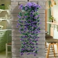 thumbnail image 4 of Inerposs Simulation Lily Artificial Maple Rattan for Indoor and Outdoor Decorative Hanging Basket, Perfect for Weddings and Events, 4 of 6