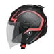thumbnail image 4 of Casco para moto Vento VenTec talla L certificado bluetooth rojo, 4 of 10