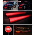 thumbnail image 1 of Reflective Gloss Red Vinyl Car Wrap Film DIY Roll Easy to Install No-Mess Decal (12 Inch x 48 Inch), 1 of 3