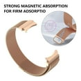thumbnail image 4 of FIEWESEY Milanese Metal Mesh Wristband Bands for Samsung Galaxy Watch 6/5/4 Band 40mm 44mm/Classic 47mm 43mm 46mm 42mm Women/Men,Magnetic Loop Strap for Samsung Galaxy watch 5 Pro 45mm(Rose Gold), 4 of 6