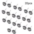 thumbnail image 1 of Bgsha 20PCs 3.175*25mm Wire Wheel Polish Brushes For Rotary Grinder Accessories Tool, 1 of 10