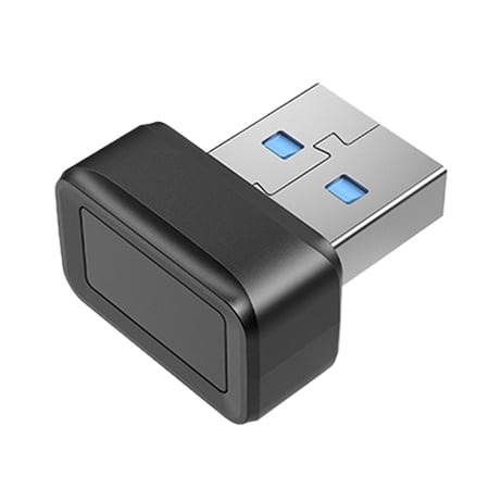 Laptop Fingerprint Reader,Portable USB Fingerprint Logger,Fast Matching PC Dongle, 360 Degree Touch, Security Device Login for PC Laptop
