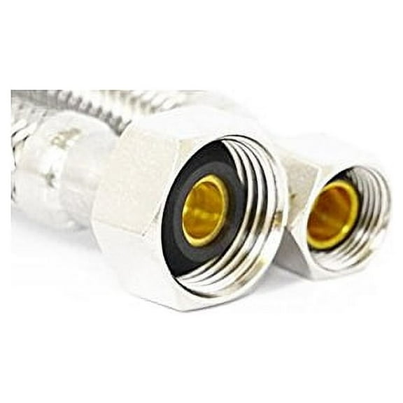 LARSEN SUPPLY CO. INC. 10-0109 3/8x1/2x9 Stainless Steel Connector