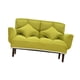 thumbnail image 4 of Sofá Loveseat con Cojines, Diseño Moderno, 125 Cm, Espacio Cómodo Y Relajante Verde, 4 of 8