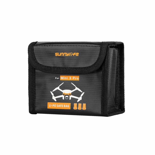 Cameland Sunnylife Mini 3 Pro Battery Bag Explosion Proof Battery Bag Fireproof Battery Safe Bag Battery Protection Bag Battery Storage Case
