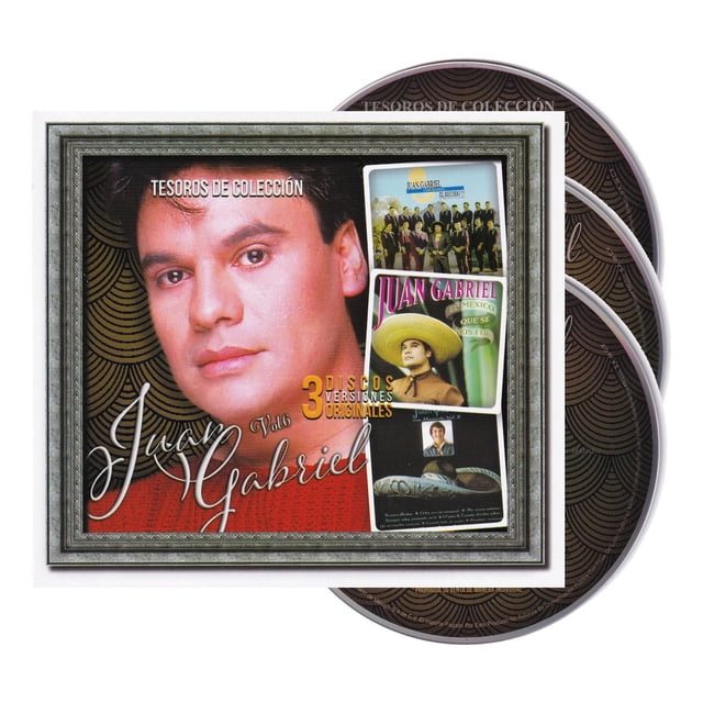 Juan Gabriel Tesoros De Coleccion Vol 6 Box 3 Discos Cd