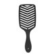 thumbnail image 3 of 3pcs Hair Comb Set Easy Detangling Hollow Out Comb Wide Teeth Comb Hair Washing Brush Black, 3 of 4
