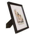 thumbnail image 2 of Studio Decor 5" x 7" White & Black Expressions Picture Frame with Mat - Fold-out Easel Included, Horizontal or Vertical Display - 1 Pack, 2 of 4