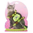 thumbnail image 1 of Pet Harness Adjustable Cartoon Kitten Harness Cat Vest Harness with Pet Leash, 1 of 6