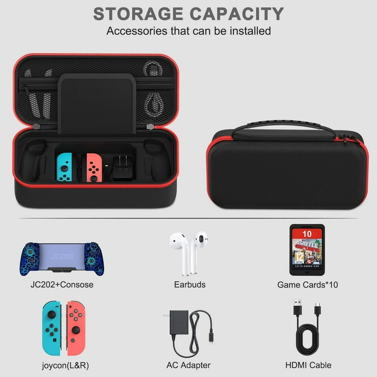 Customized Switch Travel Case for JC200 & JC201 Switch Controller