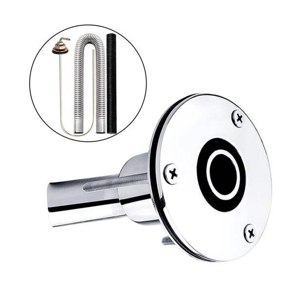 Barco de acero inoxidable a través del casco Tubería Tubería Socket Herrajes Accesorios de fontanería, Resistencia a la corrosión 24 mm Soledad A través del casquillo del tubo del casco