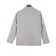 thumbnail image 5 of Traje pequeño de color sólido, sencillo y holgado, de estilo europeo y americano, de primavera y otoño, chaqueta de manga larga, de algodón y lino, elegante traje pequeño para el cabello, 5 of 5