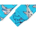 thumbnail image 4 of Beezizac Toddler & Little Boys Pajamas Blue Sharks 2-Piece Soft Snug-fit Long Sleeve PJ Set Kid Sleepwear Size 10, 4 of 7