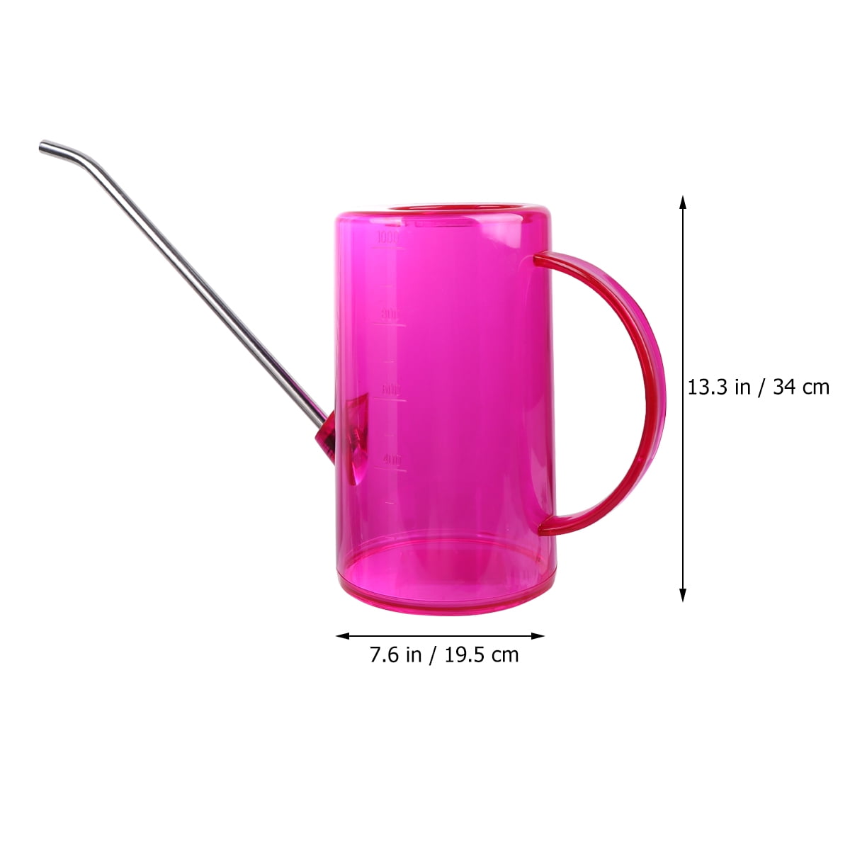 Worgeous Portable Watering Can with Long Mouth for Garden Potted Plants Large Capacity Kettle Container Home Use