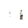 thumbnail image 1 of Estatua de resina de flamenco, escultura de ave, arte moderno, decoración para el hogar, figura de jardín, soporte de metal, adorno decorativo para in, 1 of 8