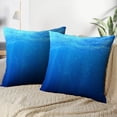 thumbnail image 3 of LALILO Throw Pillow Covers Underwater With Bubbles Sea Water Water Cushion Cover 18" x 18", 2896 Pack, 3 of 6