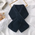 thumbnail image 2 of Aoochasliy Winter Scarfs Women Winter Faux Fur Villus Scarf Outerwear Leopard Print Scarf Warm, 2 of 2