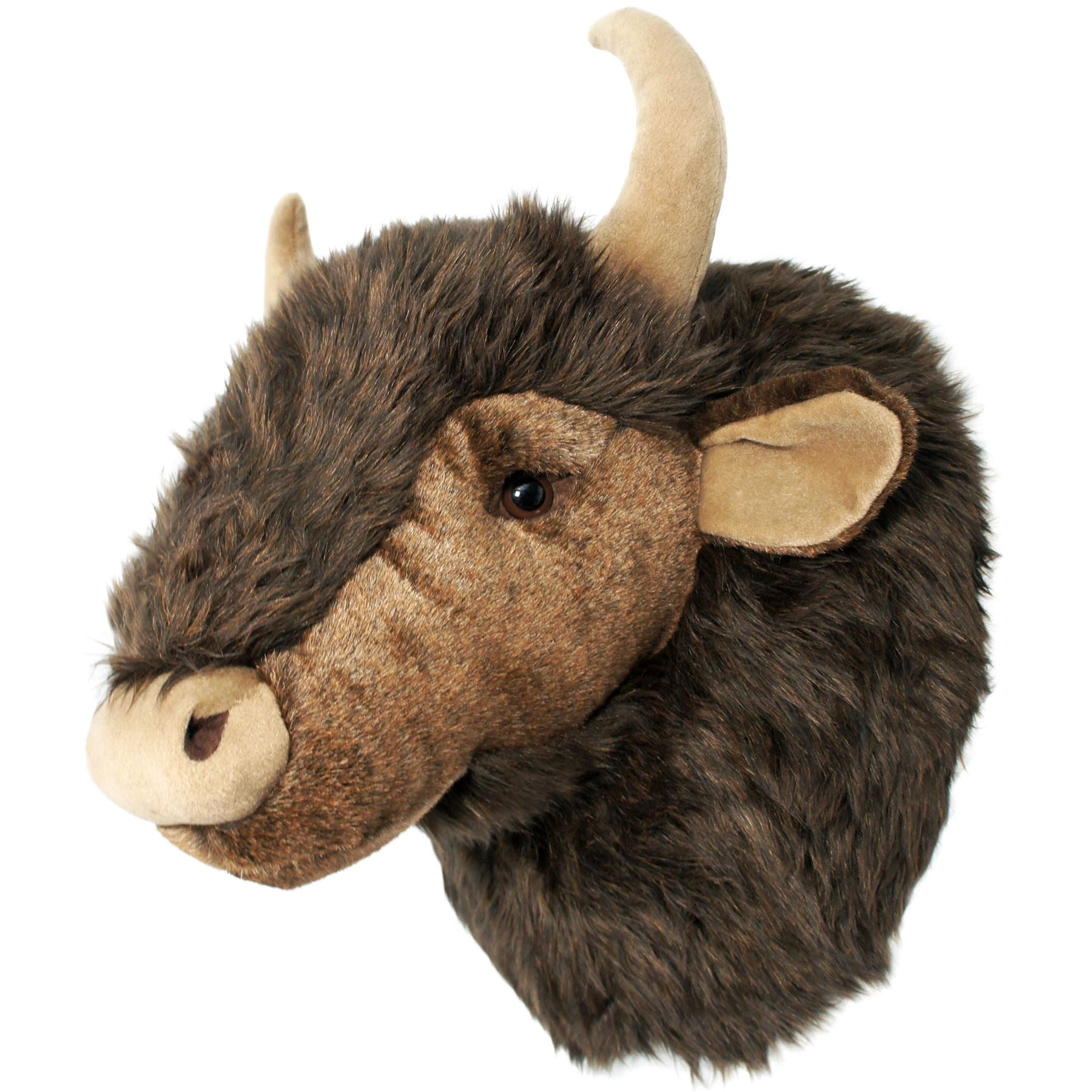 stuffed buffalo toy