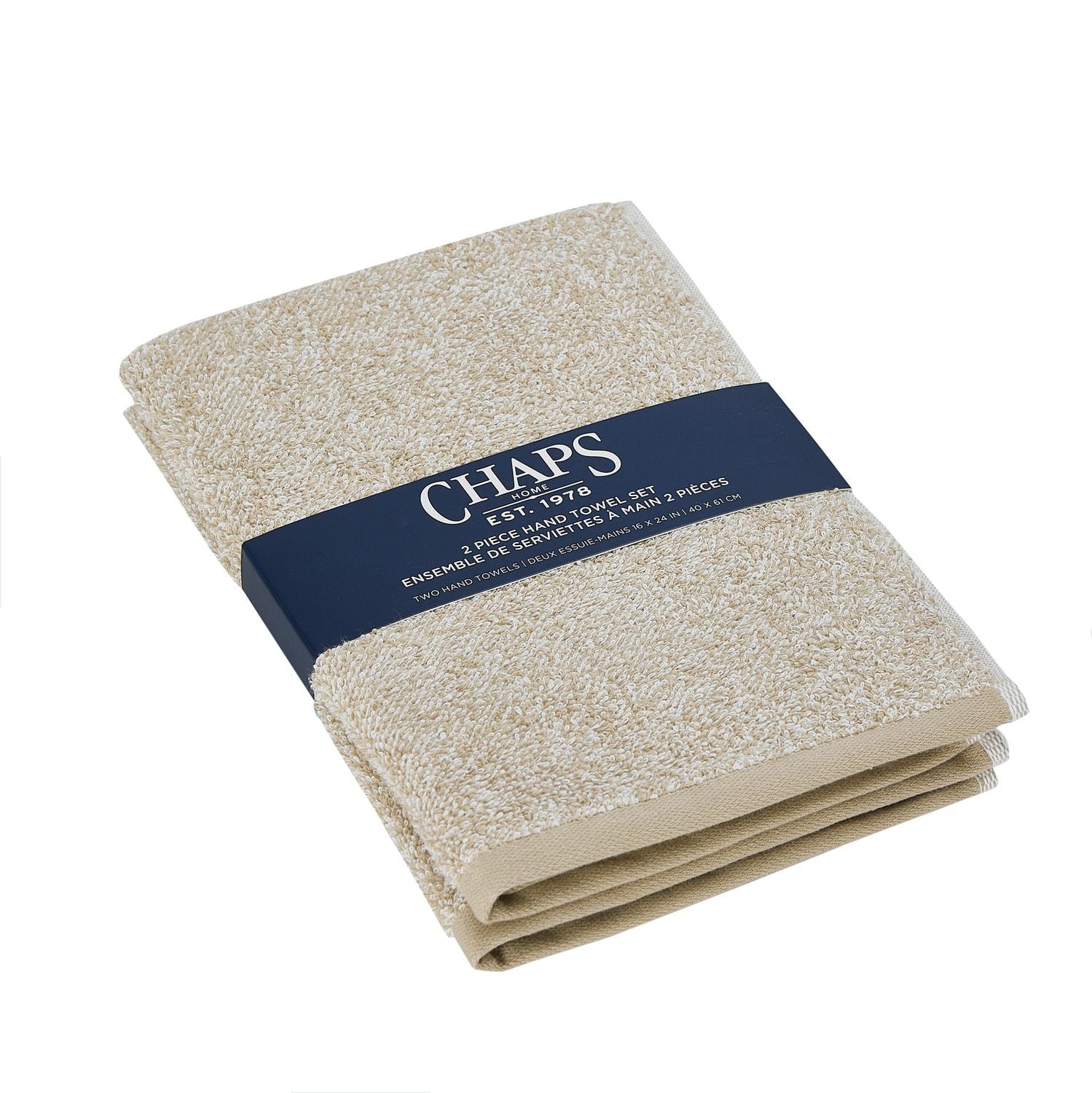 Chaps Hand Towels for Bathroom - Ring Spun Cotton Towel