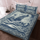 thumbnail image 2 of Viking Doona Cover - Viking Ship Art - Viking Quilt Bed Set Rlt12, 2 of 5