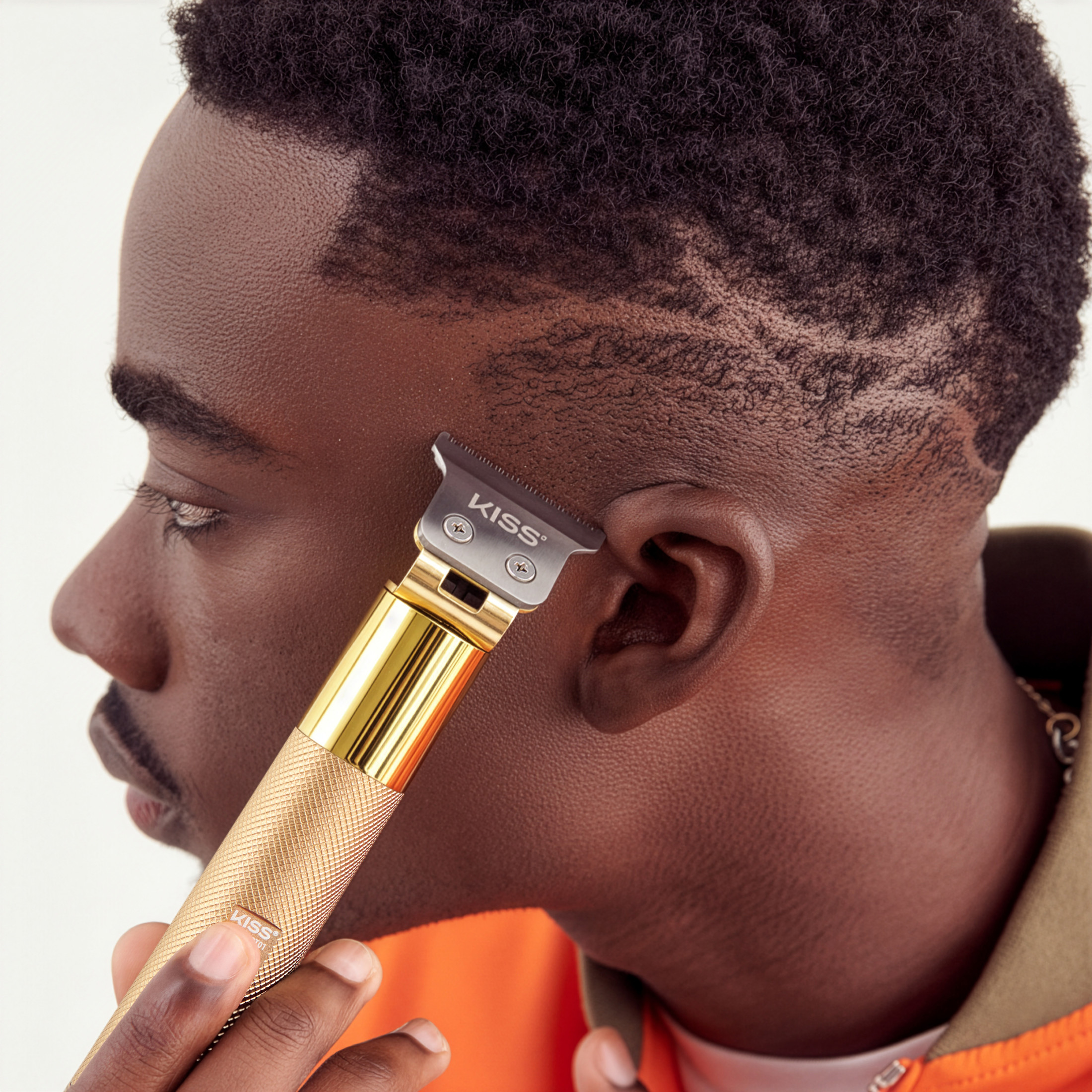 Kiss Precision Blade Cordless Hair Trimmer, Stainless Steel photo 4
