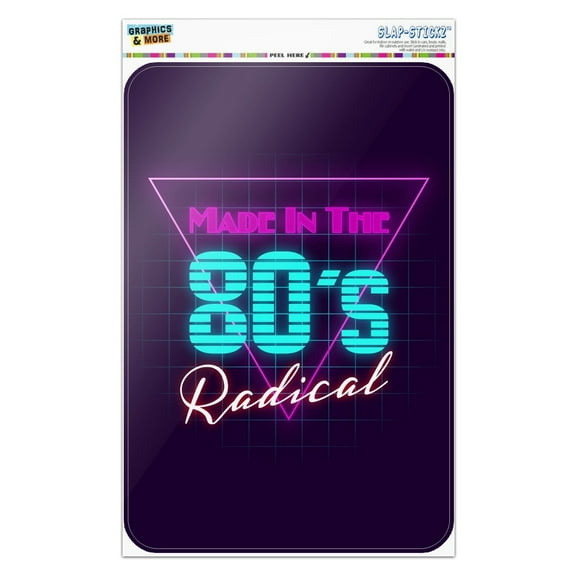Made in the 80s Radical Home Business Office Sign