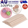 thumbnail image 6 of LABRIMP 100Pcs Craft Dowels for Building Models Wooden Round Dowel Rods for Adults, 6 of 8