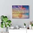 thumbnail image 6 of Scripture Walls Psalm 20:6 Lord Saves His Anointed Bible Verse Canvas Christian Wall Art Ready to Hang Unframed, 6 of 16