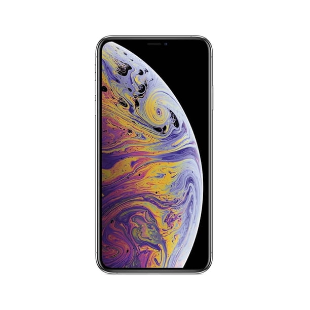 Restored Apple iPhone XS Max (Unlocked) 64GB Silver (A1921) Bundle