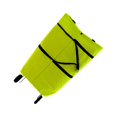 thumbnail image 4 of Portable Foldable Shopping Trolley Bag with Wheel Waterproof Oxford Cloth Tote Pouch, Green, 4 of 8
