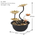 thumbnail image 4 of GUOOL Tabletop Water Waterfall Crafts for Living Room Decor Housewarming Gift, 4 of 4
