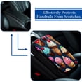 thumbnail image 5 of Ice Cream Soft and Comfortable Furry Printed Car Armrest Pad Cover - 12.5x8.2 Inch, 5 of 6