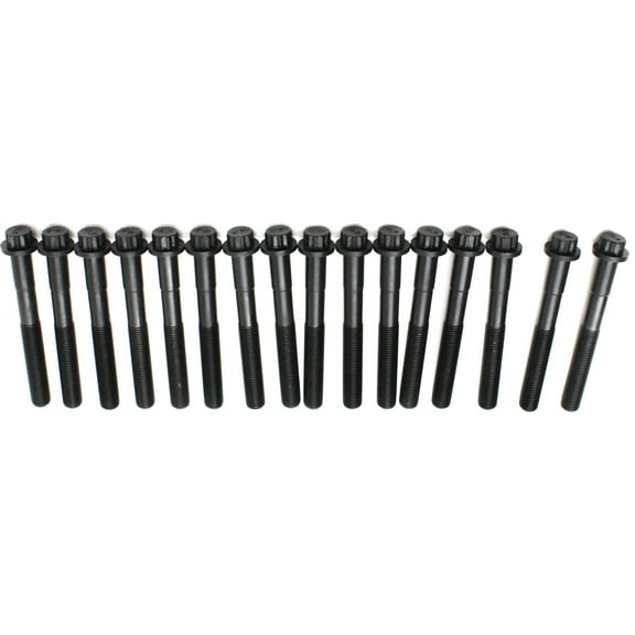 Cylinder Head Bolt Compatible with 1995-2004 Toyota Tacoma 1990-1991 Lexus ES250 6Cyl 3.4L 2.5L Set of 16