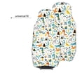 thumbnail image 6 of Sikiie Cartoon Dinosaur Car Seat Protector 2 Pack Car Seat Cushion Mat, Car Seat Covers for SUV, Truck, Van, 6 of 7