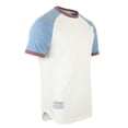 thumbnail image 2 of ZIMEGO Mens Short Sleeve Ringer Tee - Color Block Raglan Casual T-Shirt, 2 of 6