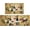 -, variant on Wine Kitchen Rugs 2 Piece Retro Kitchen Mat Set Cushioned Anti Fatigue Mat for Kitchen Floor Thick Non-Slip Kitchen Rugs Wine Glass Grapes Kitchen Decor